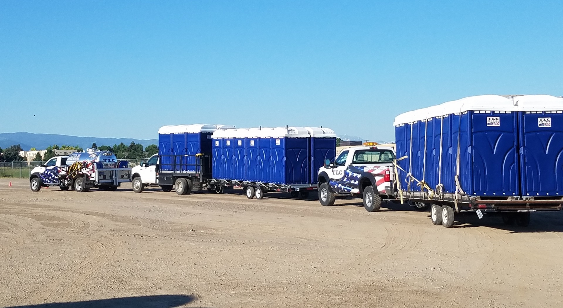 TLC septic fleet in Big Sky